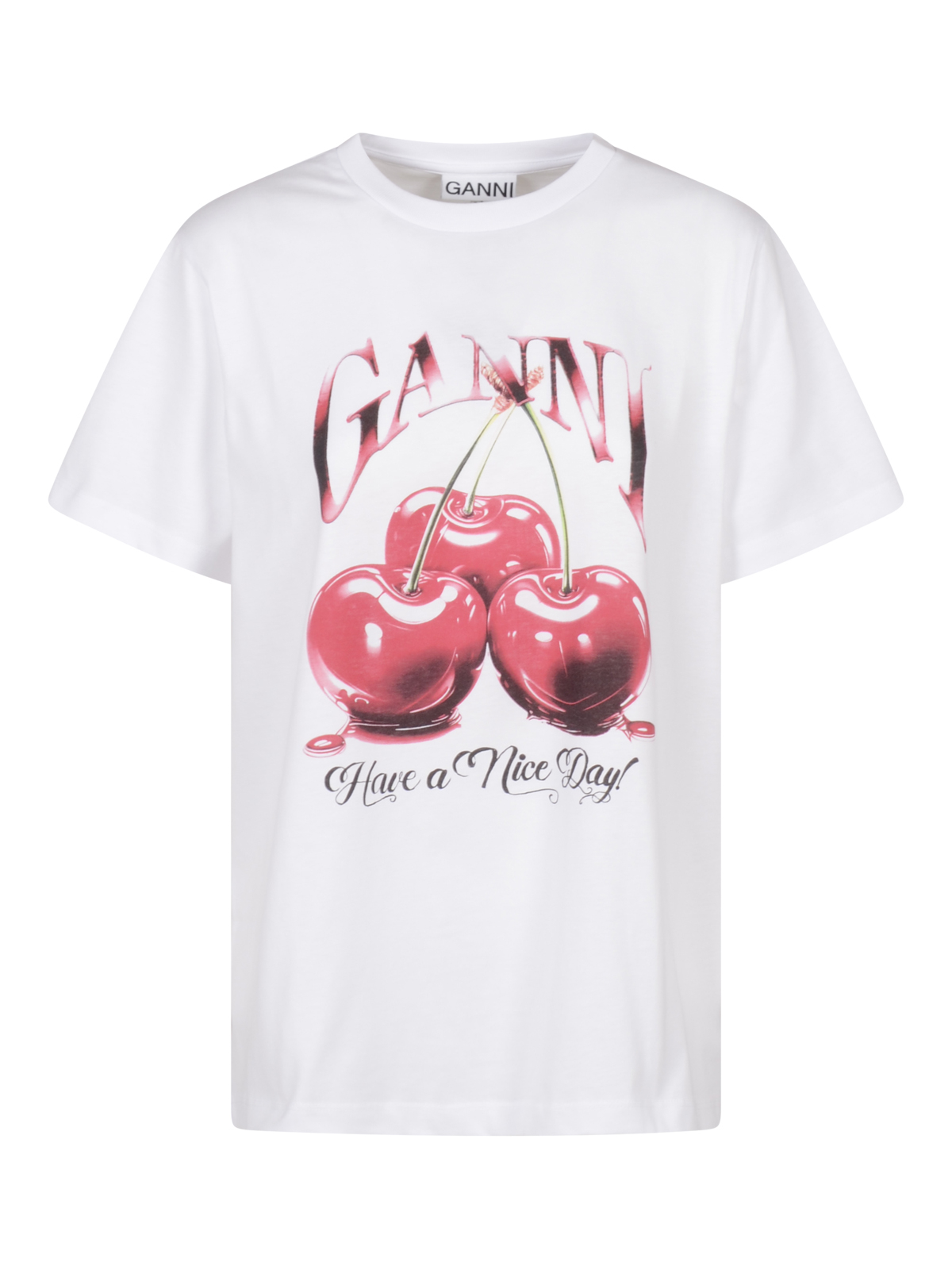 [GANNI] T-shirts Short Sleeve FW26 T4004151