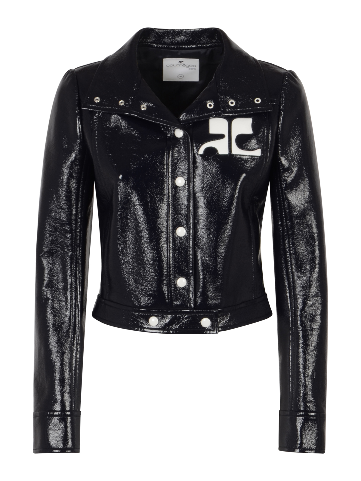 [Courreges] Leather Jacket FW26 PERCBL005VY00147075