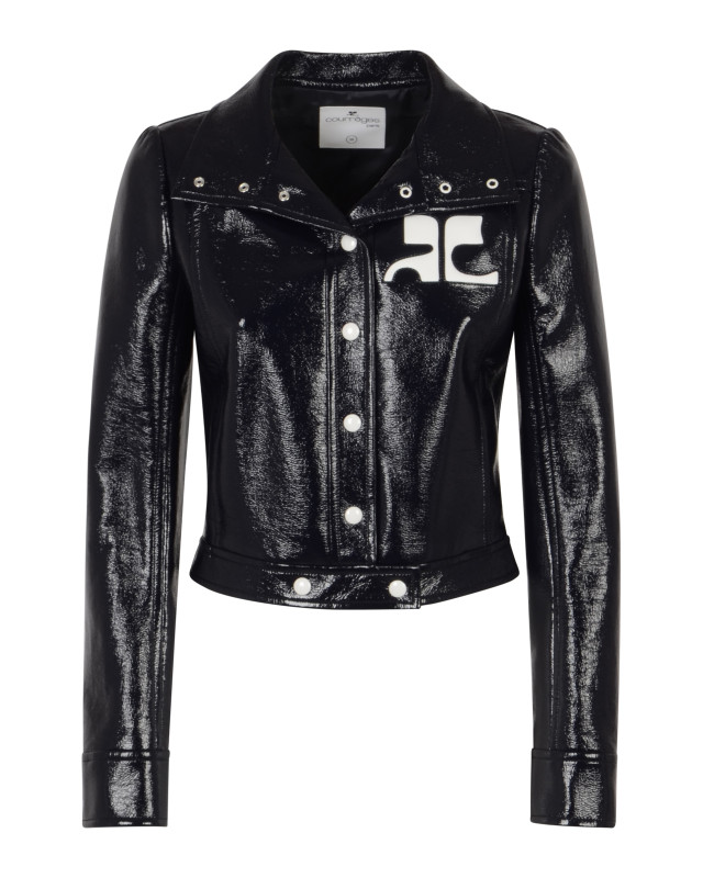 [Courreges] Leather Jacket FW26 PERCBL005VY00147075