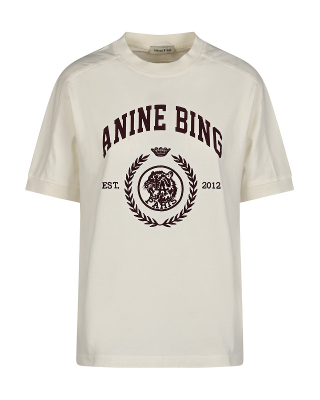 [Anine Bing] T-shirts Short Sleeve FW26 A0812695WKHA3