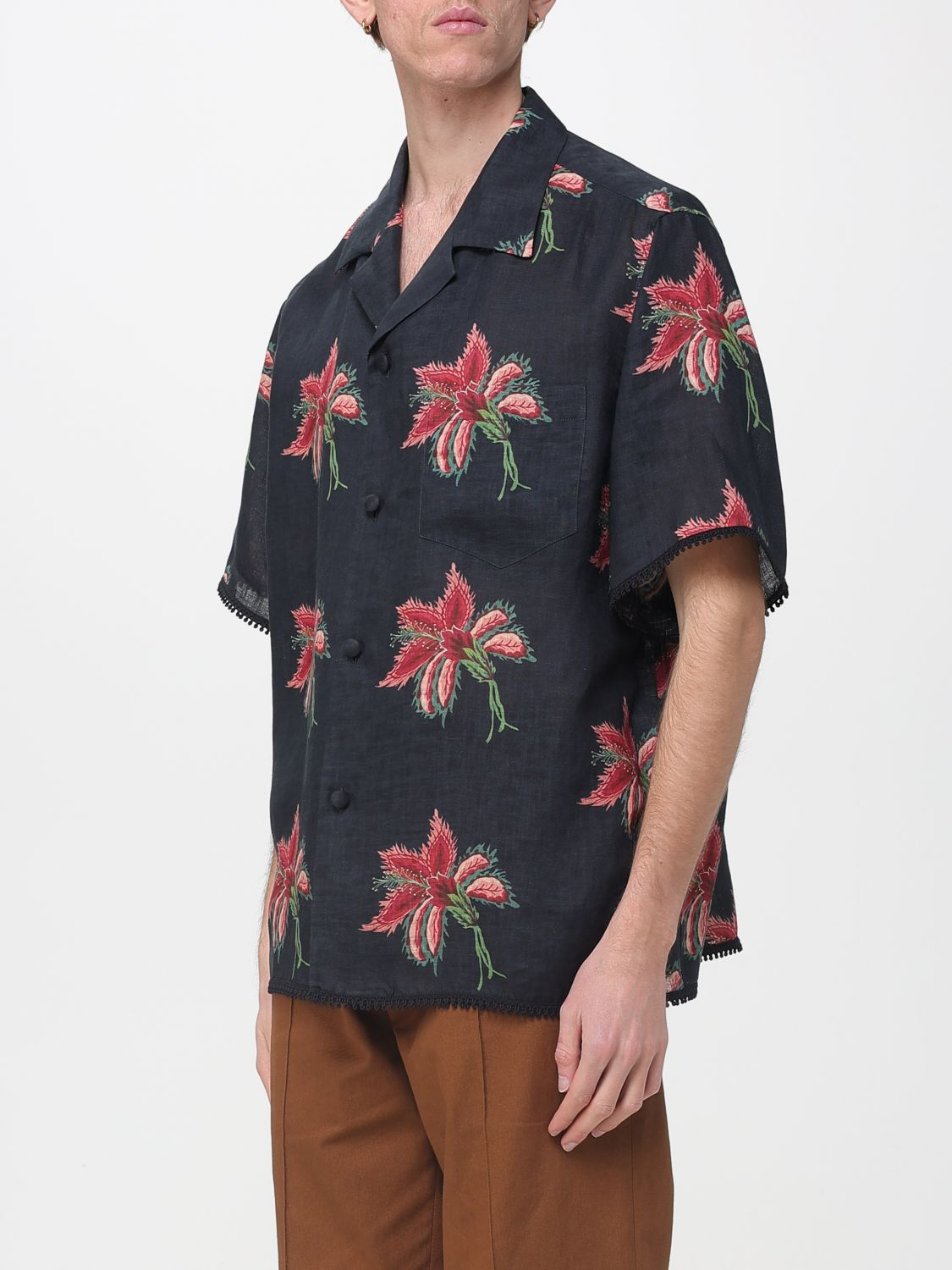 [Valentino] Shirts Short Sleeve SS26 8V3AAN11BA7 D5Y