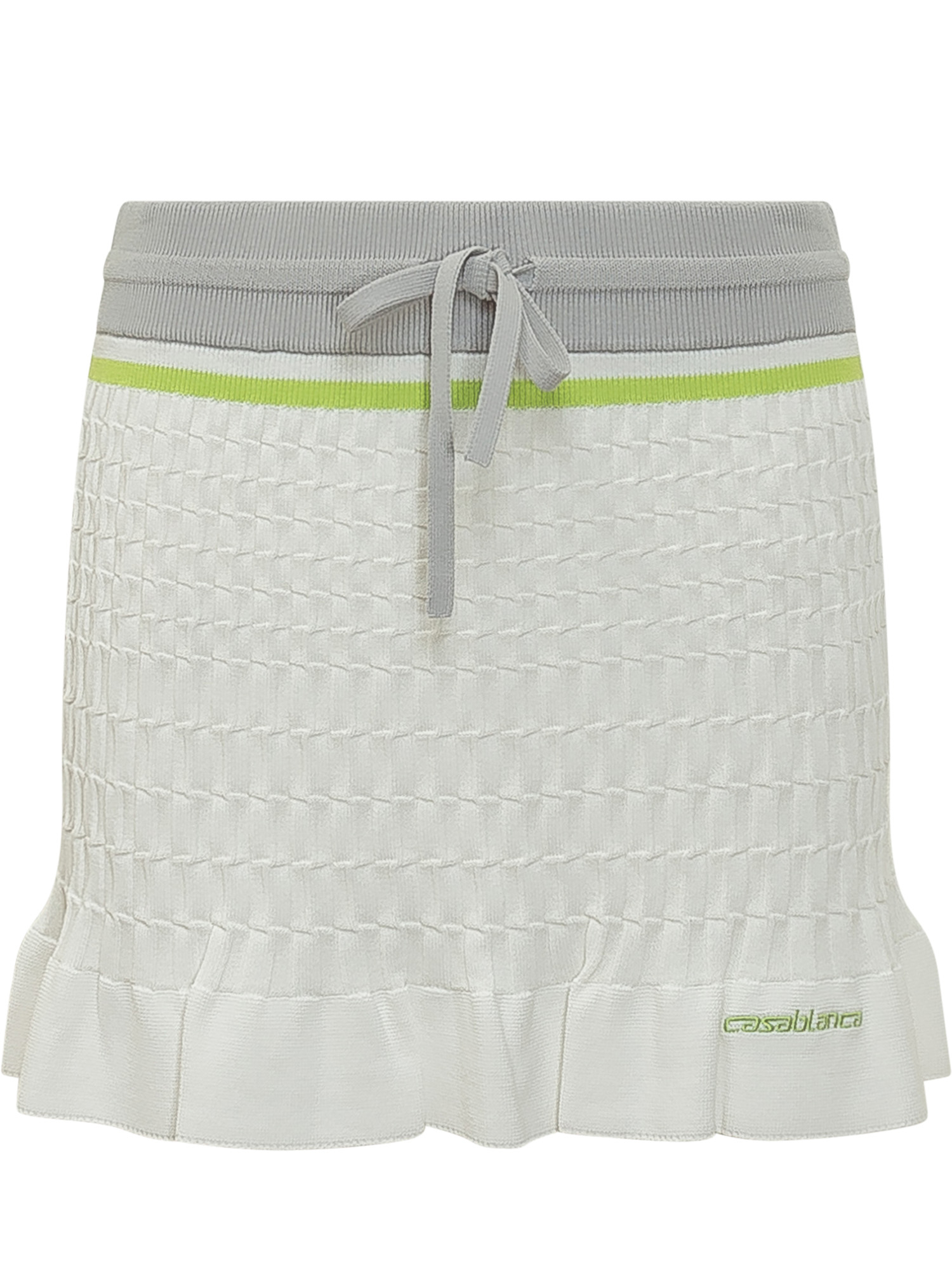 [Casablanca] Mini skirt SS26 WSP26KW1248 01
