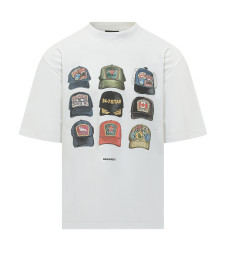 [Dsquared2] T-shirts Short Sleeve SS26 S78GD0112D20033 100