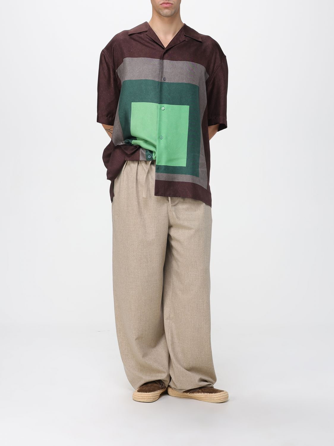 [Loewe] Shirts Short Sleeve FW25 H526Y05XAD 6843