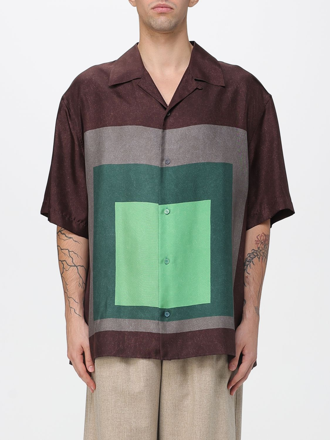 [Loewe] Shirts Short Sleeve FW25 H526Y05XAD 6843