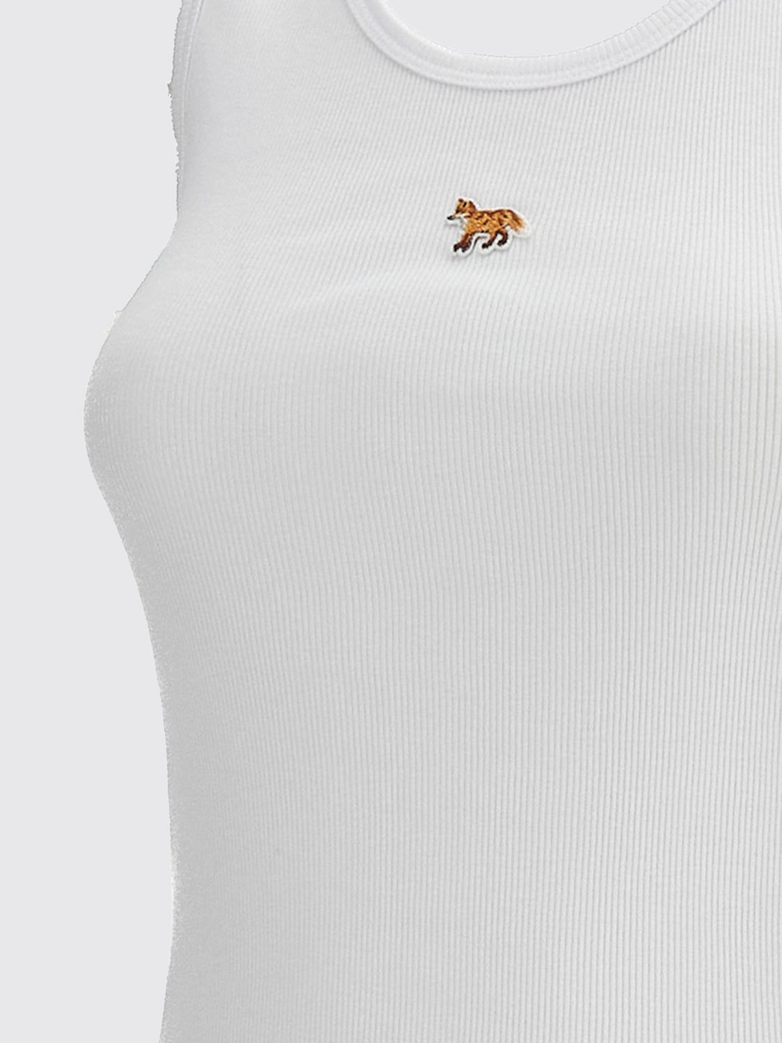 [MAISON KITSUNE] T-shirts Sleeveless SS26 PW00623KA0033 P100