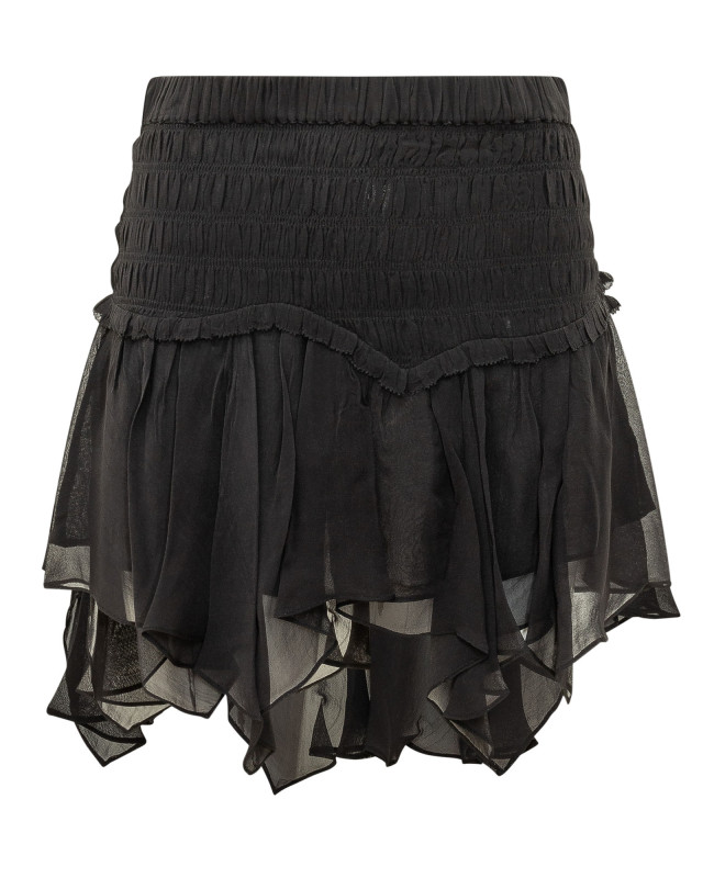 [Marant Etoile] Mini skirt FW26 26AJU0541FAD3J01E 01BK