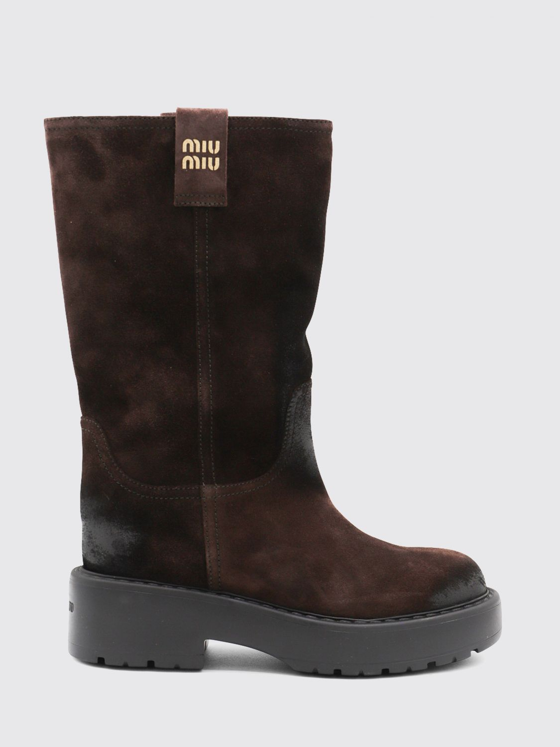 [Miu Miu] Boots FW26 5U270EF0550B2 F0003