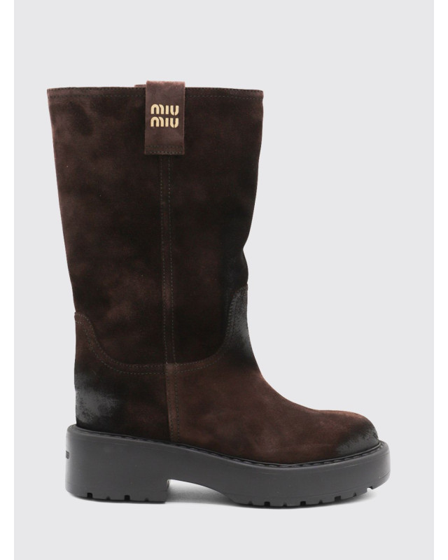 [Miu Miu] Boots FW26 5U270EF0550B2 F0003