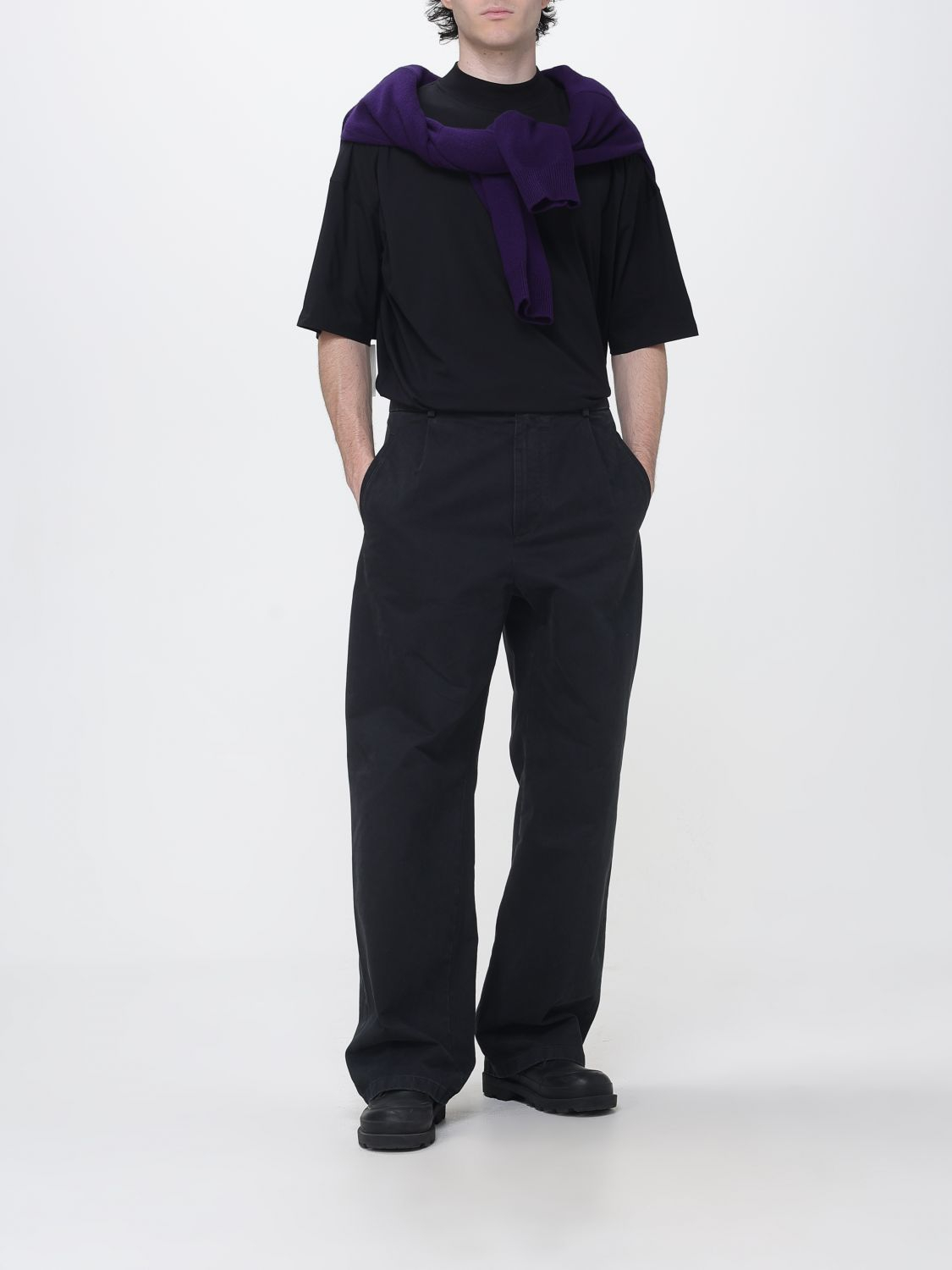[Jil Sander] T-shirts Short Sleeve FW26 J22GC0266J45084 001