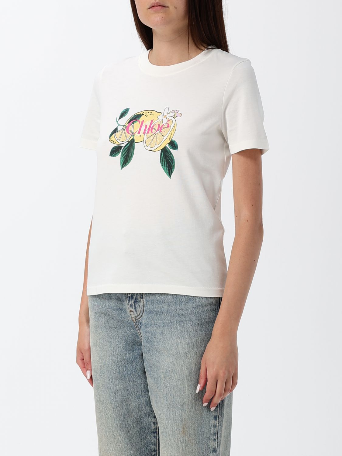 [Chloe] T-shirts Short Sleeve FW26 CH26AJH08981 107