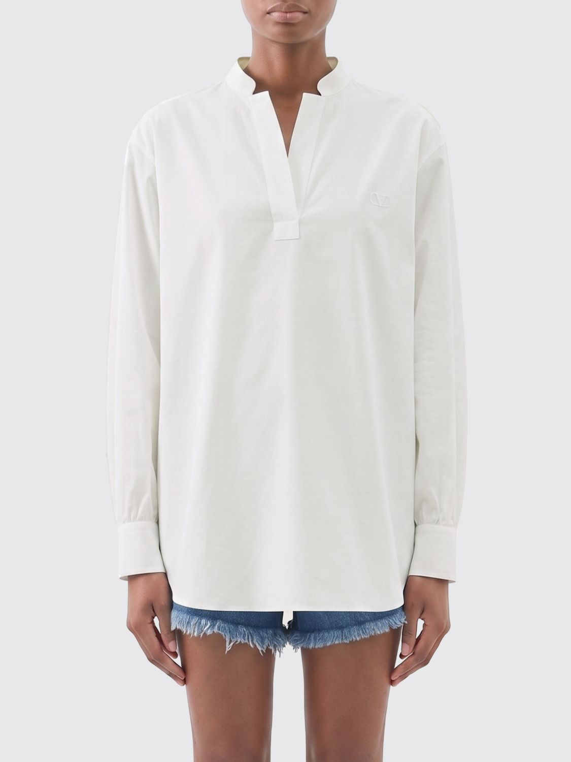 [Valentino Garavani] Shirts Long Sleeve FW26 AECA05A6 001