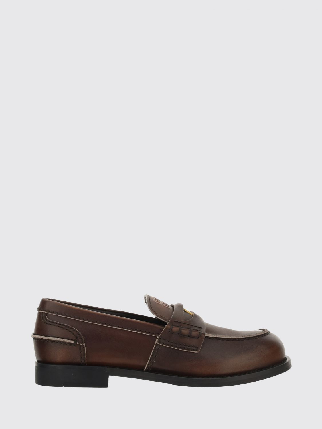 [Miu Miu] Loafer FW26 5D773DF0203G48 F0192