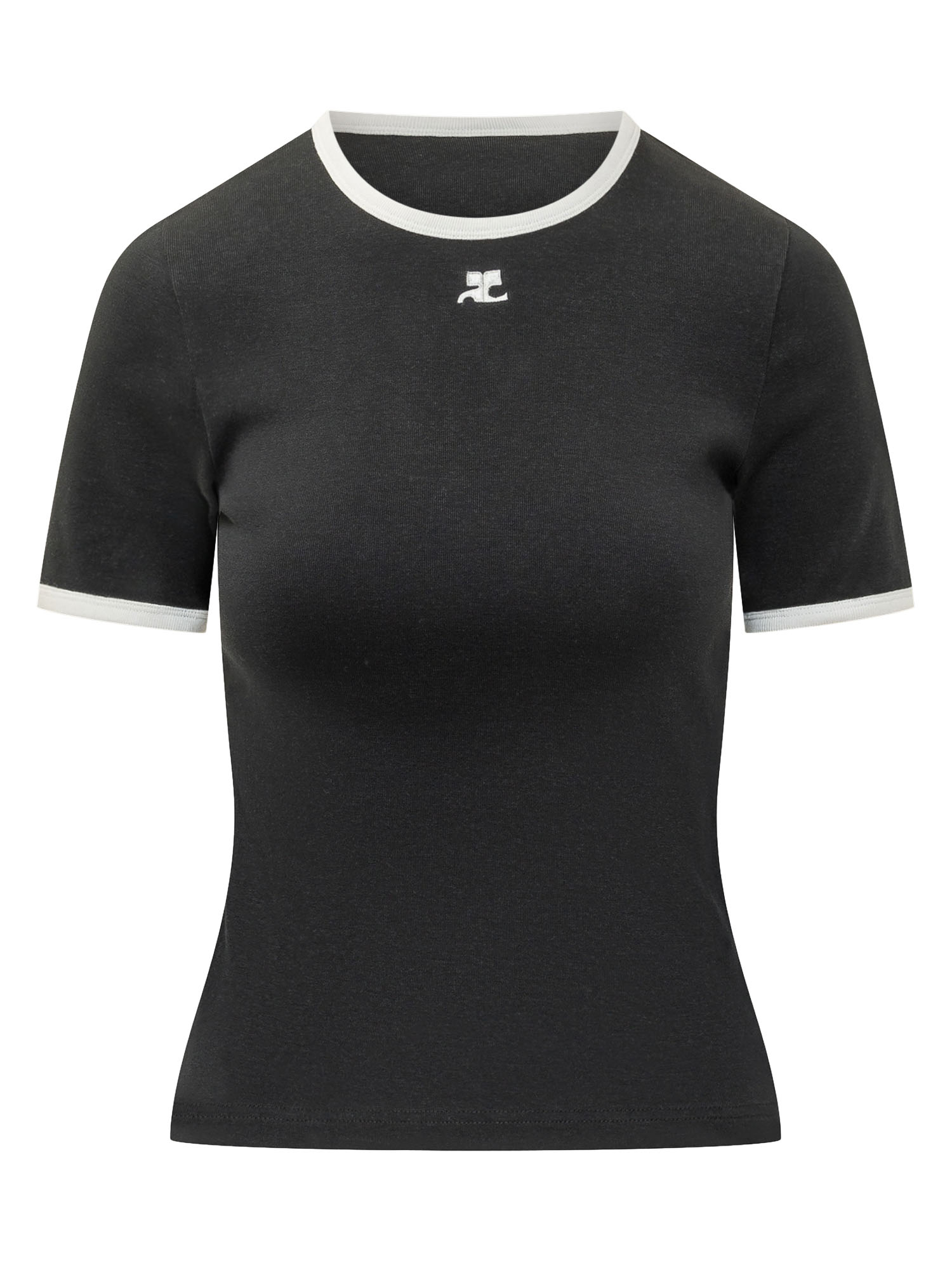 [Courreges] T-shirts Short Sleeve FW26 VESJTS017JS0070 9901