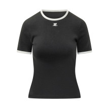 [Courreges] T-shirts Short Sleeve FW26 VESJTS017JS0070 9901