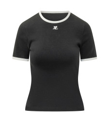 [Courreges] T-shirts Short Sleeve FW26 VESJTS017JS0070 9901