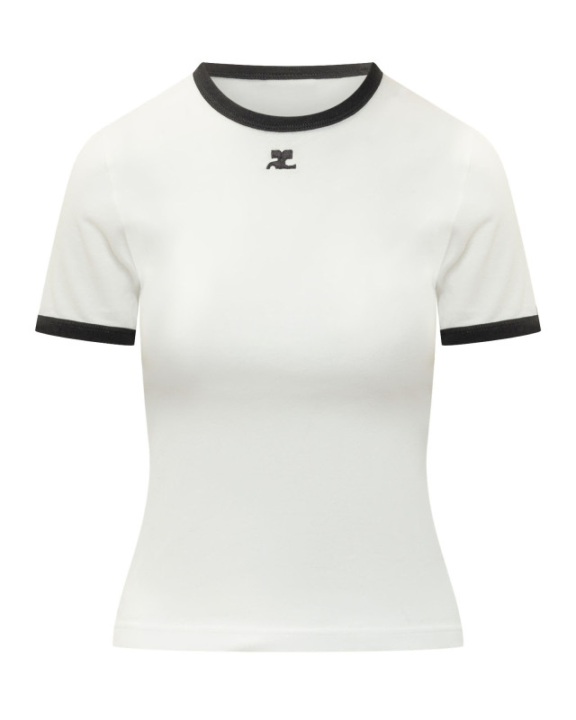 [Courreges] T-shirts Short Sleeve FW26 VESJTS017JS0070 0098