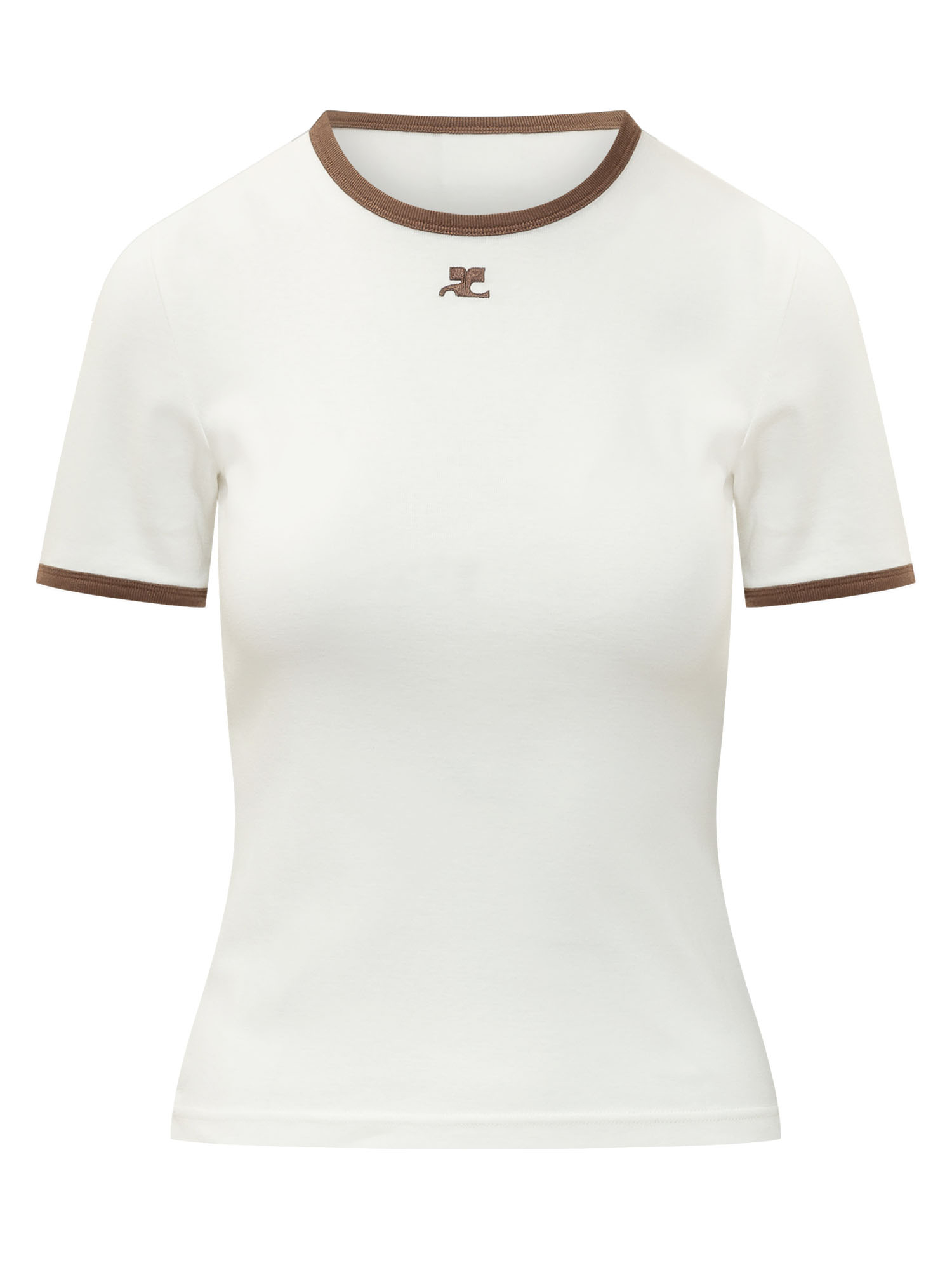 [Courreges] T-shirts Short Sleeve FW26 125JTS017JS0203 B264