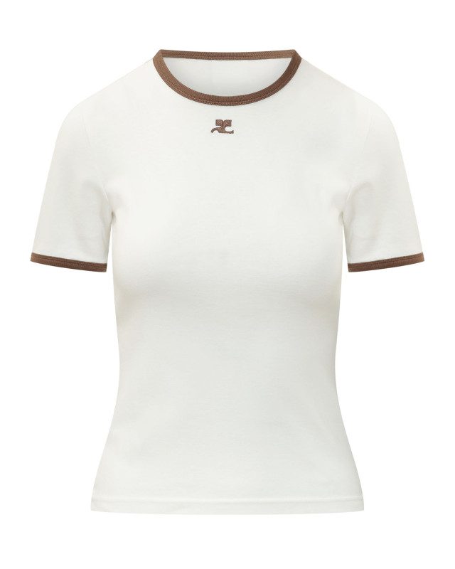 [Courreges] T-shirts Short Sleeve FW26 125JTS017JS0203 B264
