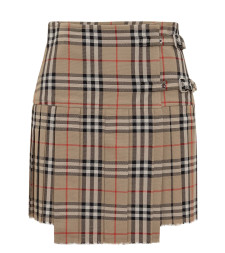 [Burberry] Mini skirt FW26 8025832 A7028
