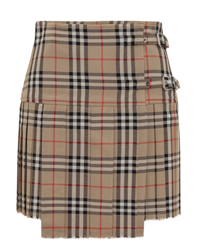 [Burberry] Mini skirt FW26 8025832 A7028