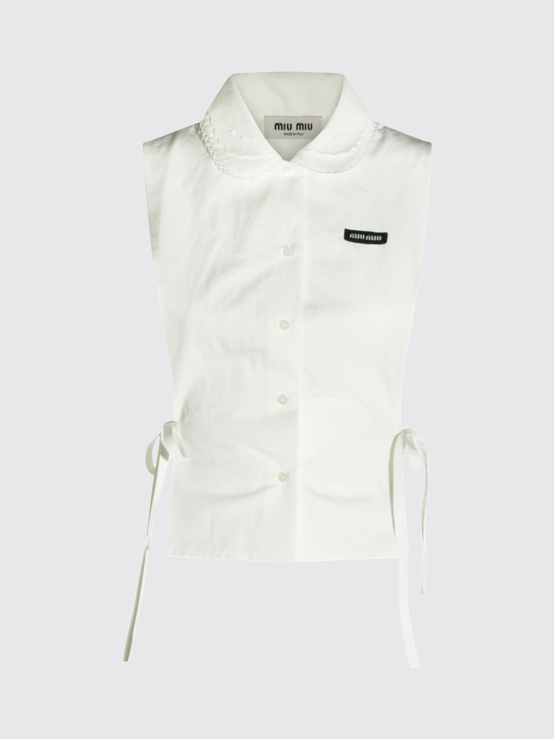 [Miu Miu] T-shirts Short Sleeve FW26 MK2041SOOO163M F0009