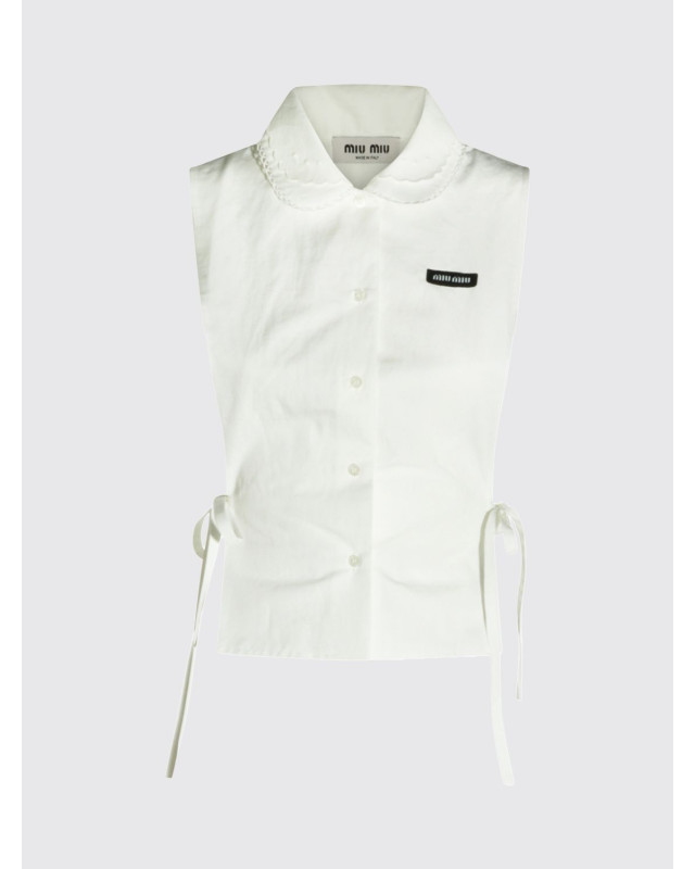 [Miu Miu] T-shirts Short Sleeve FW26 MK2041SOOO163M F0009