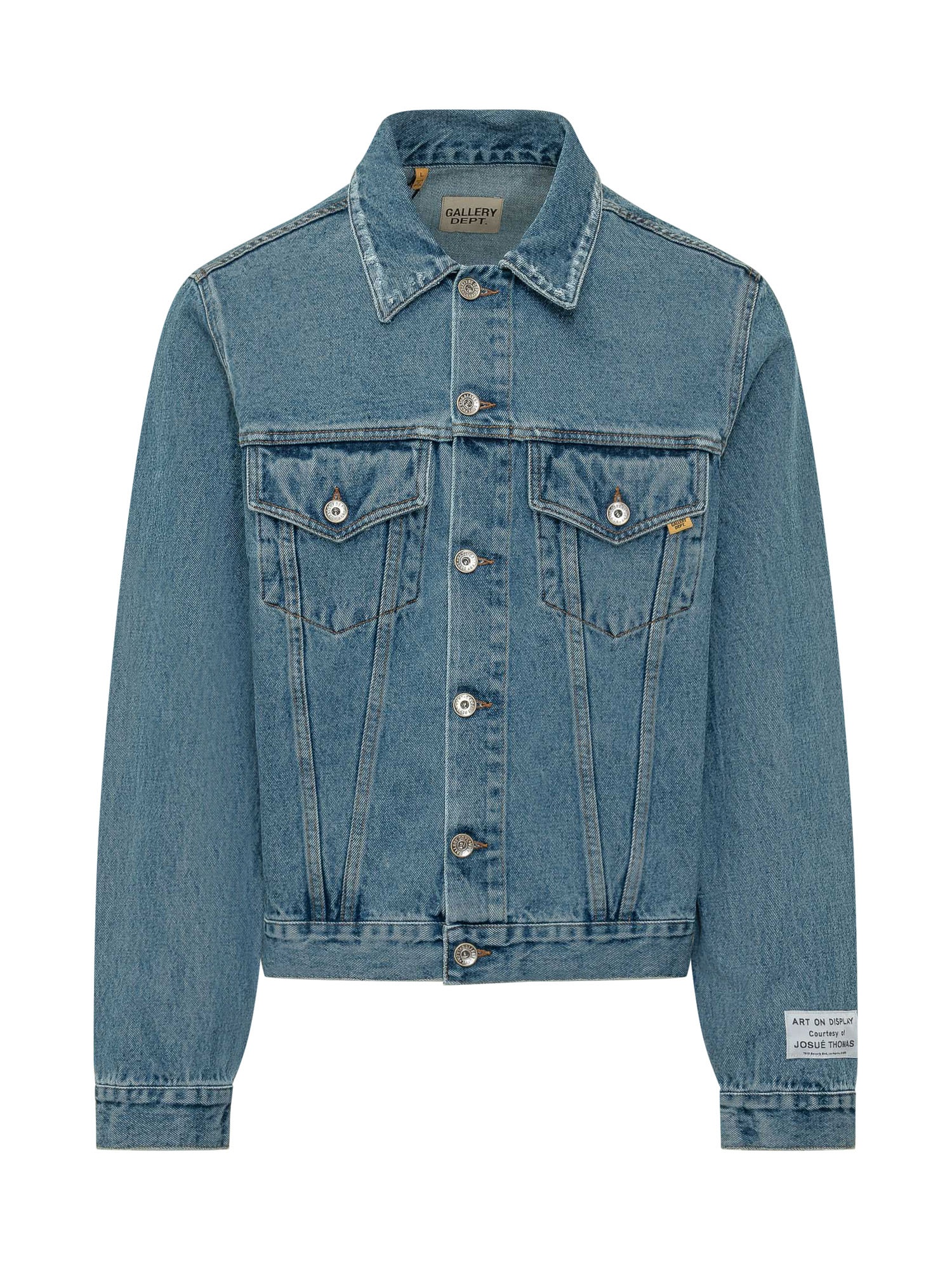 [GALLERY DEPT] Denim jacket SS26 OUT021 WASHEDDENIM