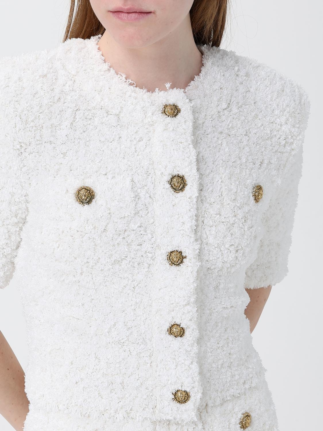 [Balmain] Cardigan SS26 GF0KL290KJ89 0KA