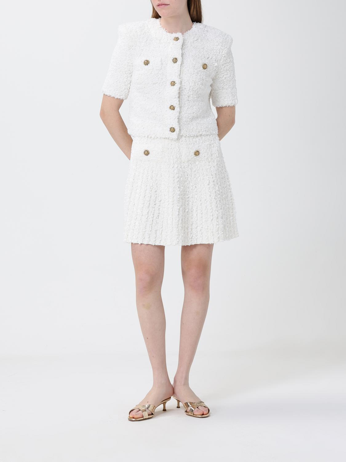 [Balmain] Cardigan SS26 GF0KL290KJ89 0KA