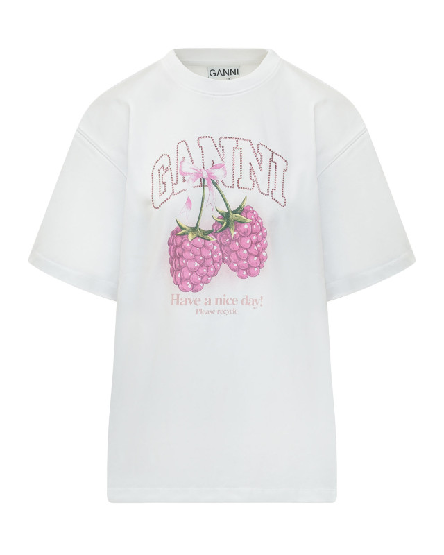 [GANNI] T-shirts Short Sleeve SS26 A1050140 151