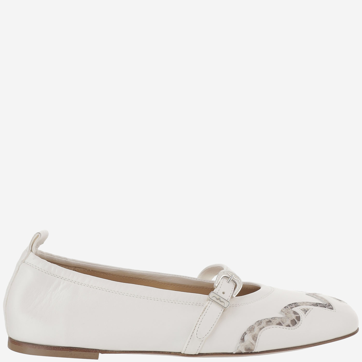 [Sartore] Oxford Shoes SS26 SR4913P02NAPPABIANCO6000PITONEROCCIA