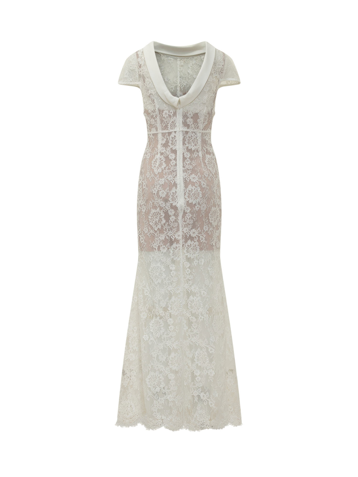 [Self-portrait] Sleeveless dress SS26 SS26254XW WHITE