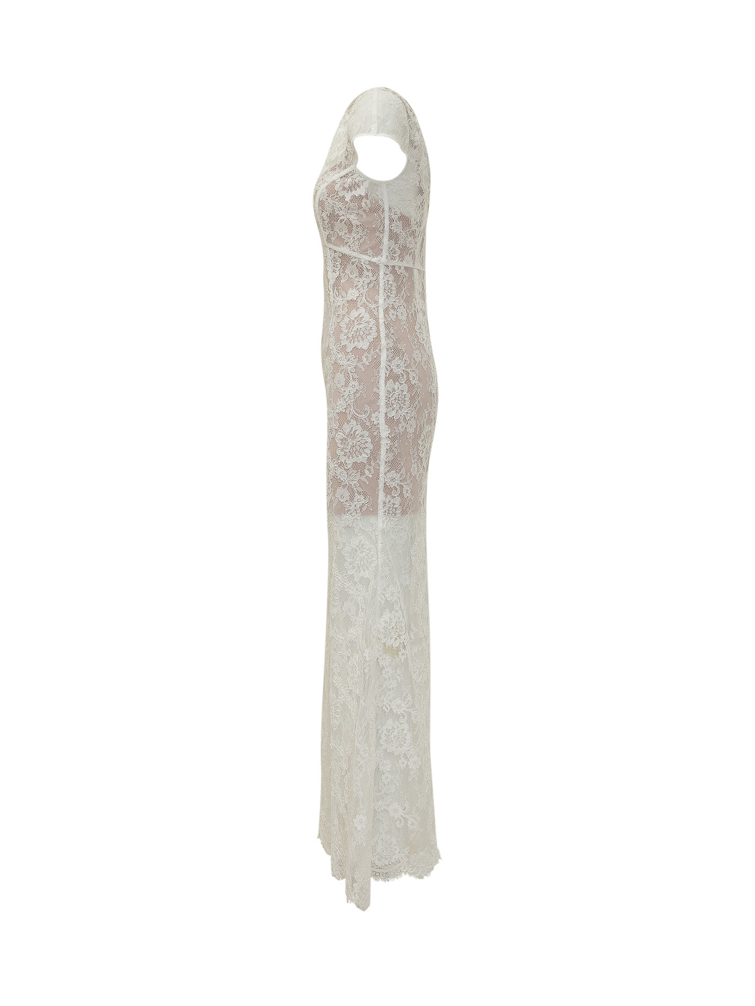 [Self-portrait] Sleeveless dress SS26 SS26254XW WHITE