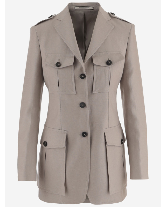 [TAGLIATORE] Jacket SS26 JGIAMILA340021ET818