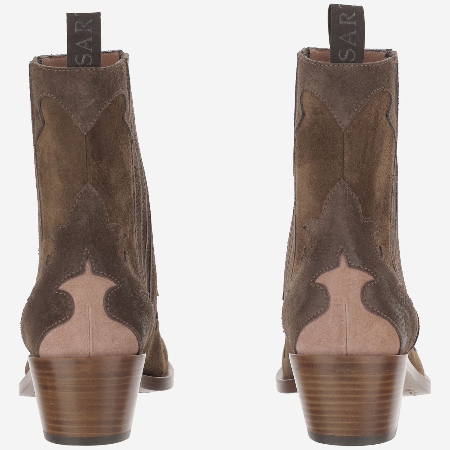 [Sartore] Ankle Boots SS26 SR3645VXVELOURESPRESSOSESAMO