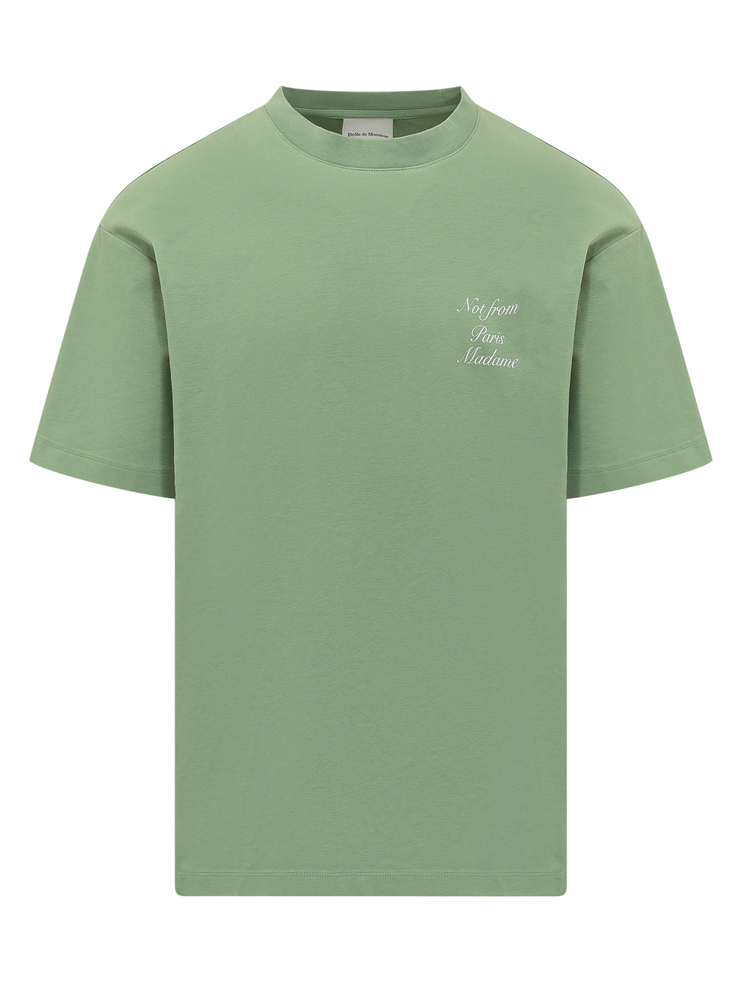 [DROLE DE MONSIEUR] T-shirts Short Sleeve SS26 KTS209CO002 LGN