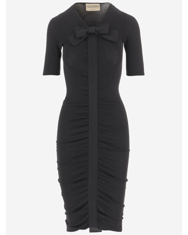 [Valentino] Short sleeve dress SS26 8B0KD15LA8N0NO