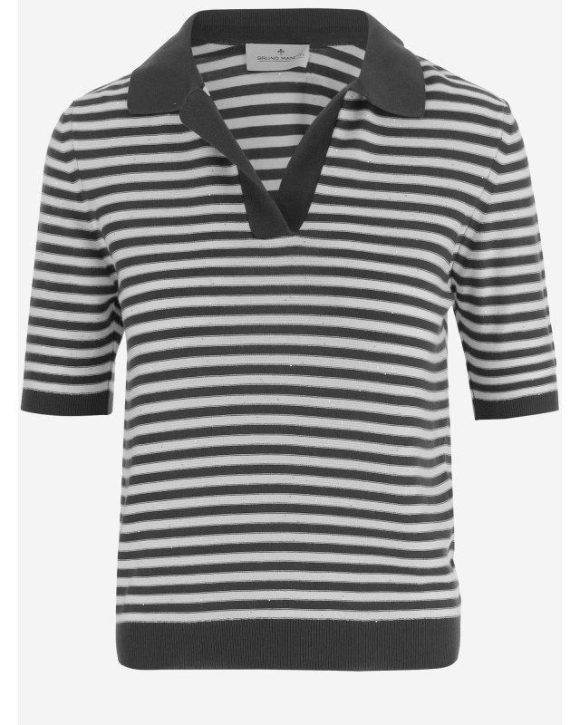 [BRUNO MANETTI] T-shirts Short Sleeve SS26 R2N112100