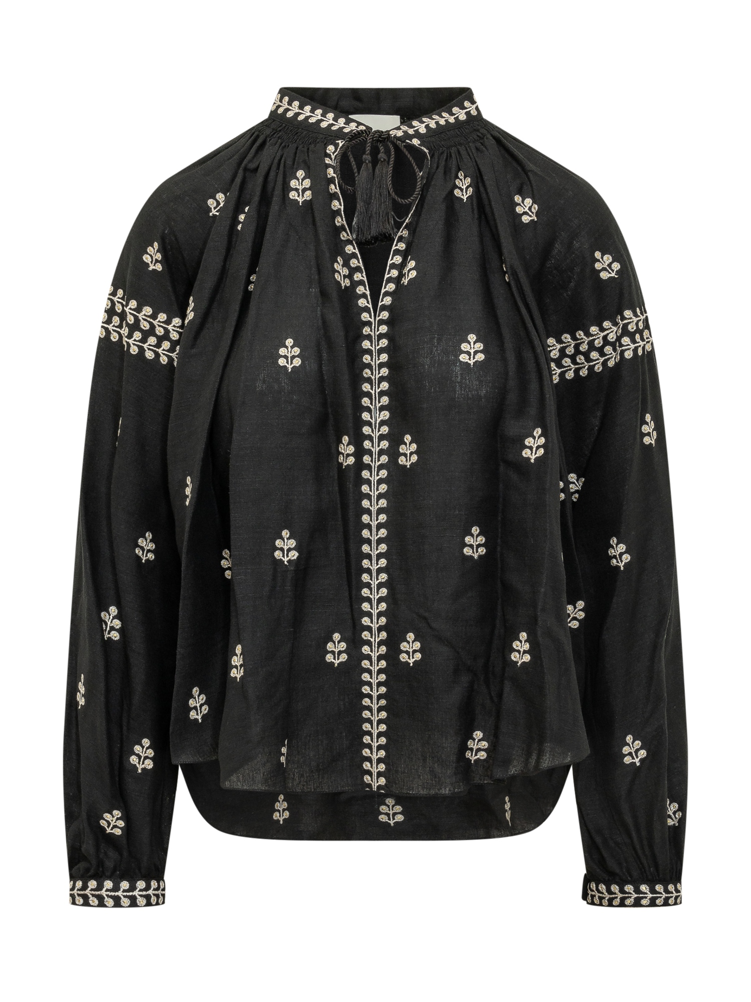 [Isabel Marant] Blouse SS26 26PHT0826FAD1J12I 01BK