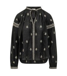 [Isabel Marant] Blouse SS26 26PHT0826FAD1J12I 01BK