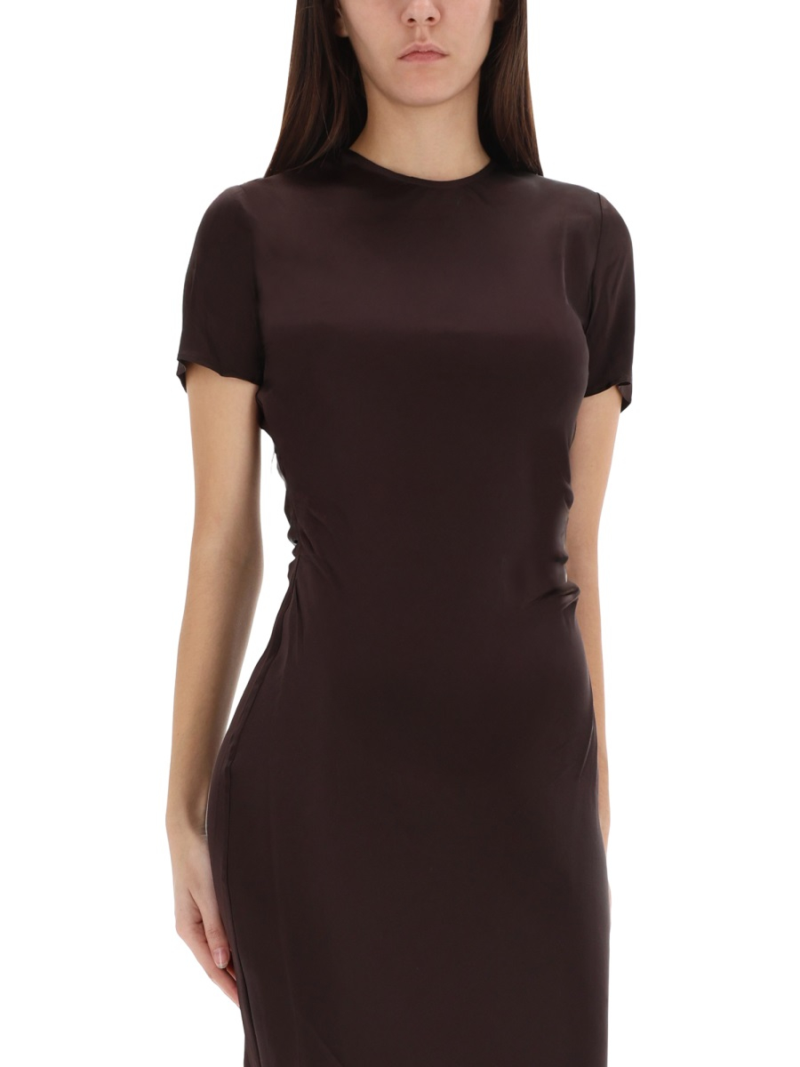 [Staud] Short sleeve dress FW25 R25F2251SN_EART