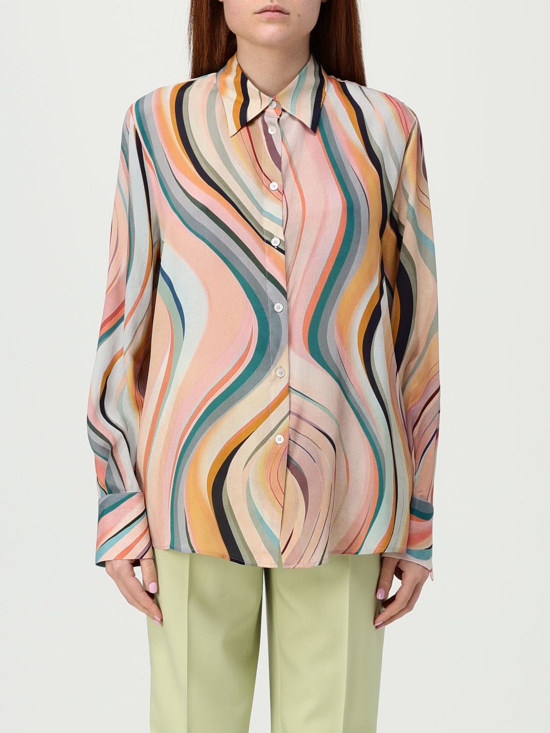 [PS PAUL SMITH] Shirts Long Sleeve SS26 W2R335BP31190 92