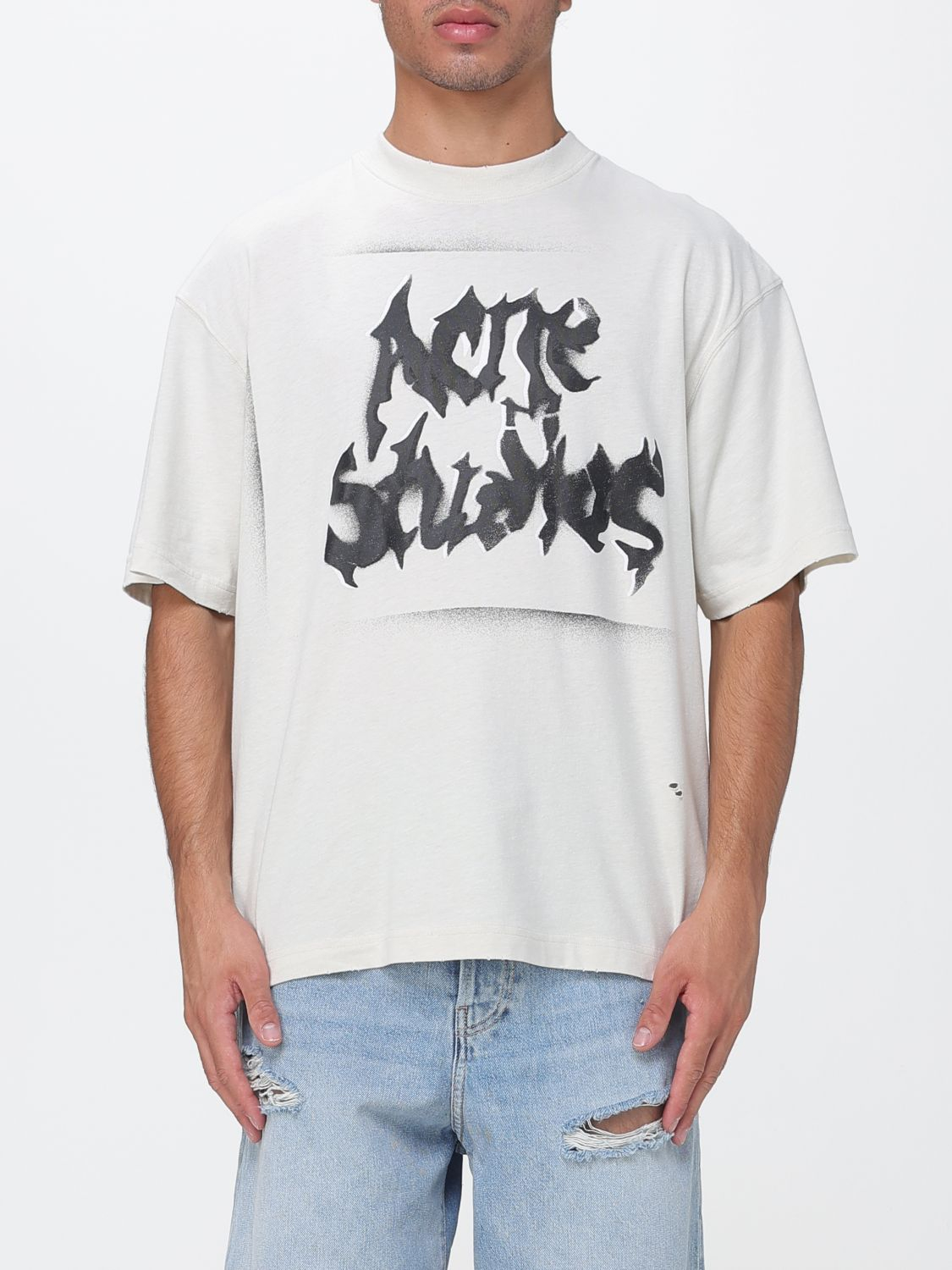 [Acne Studios] T-shirts Short Sleeve FW26 BL0430 DC6