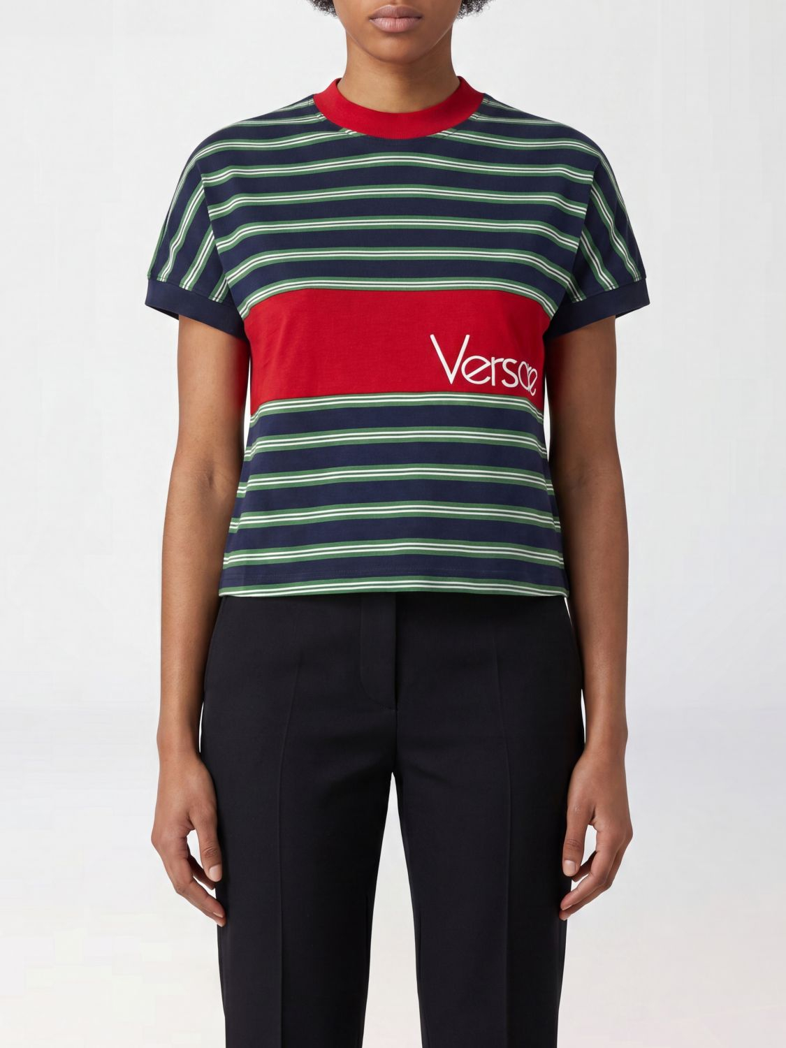[Versace] T-shirts Short Sleeve FW26 10259081A18439 6UF90