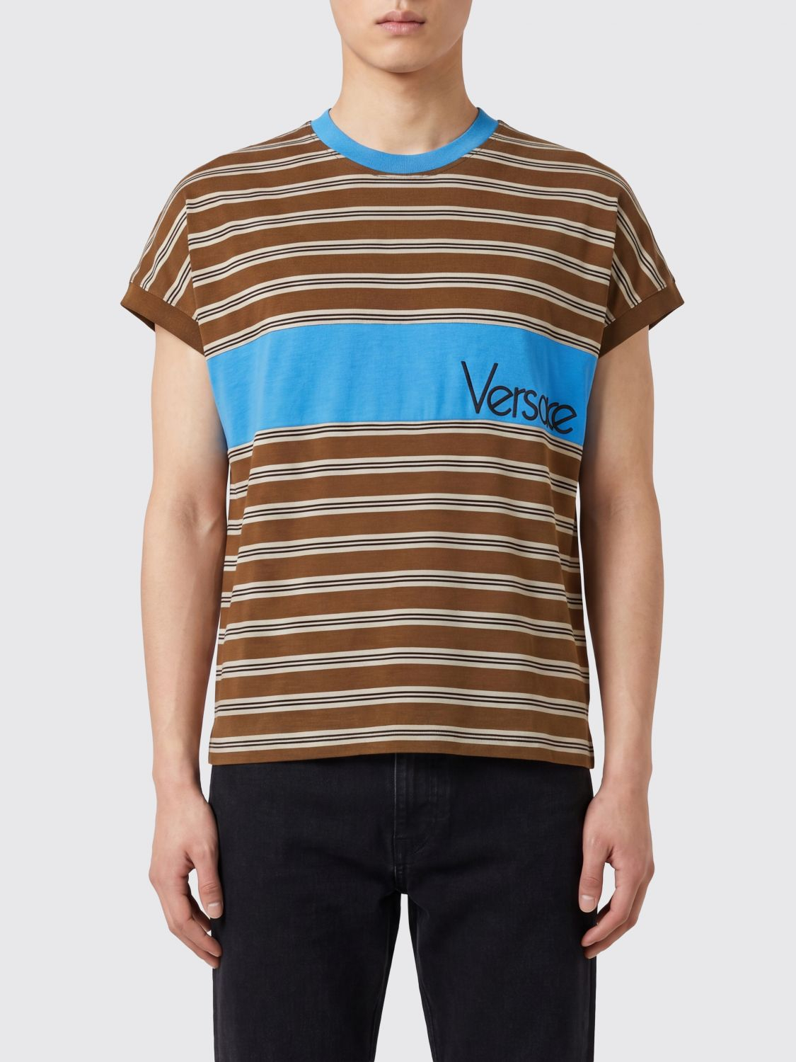 [Versace] T-shirts Short Sleeve FW26 10255111A18439 6N630