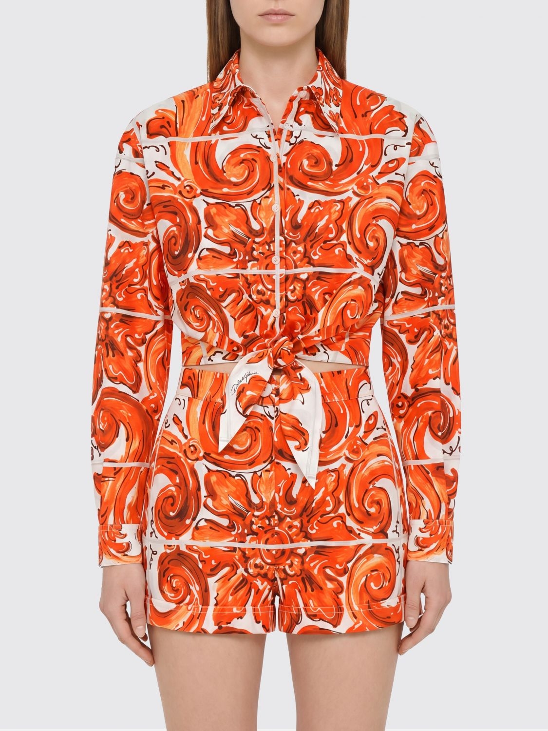 [Dolce & Gabbana] Shirts Long Sleeve FW26 F5S65TGDDRD S9000