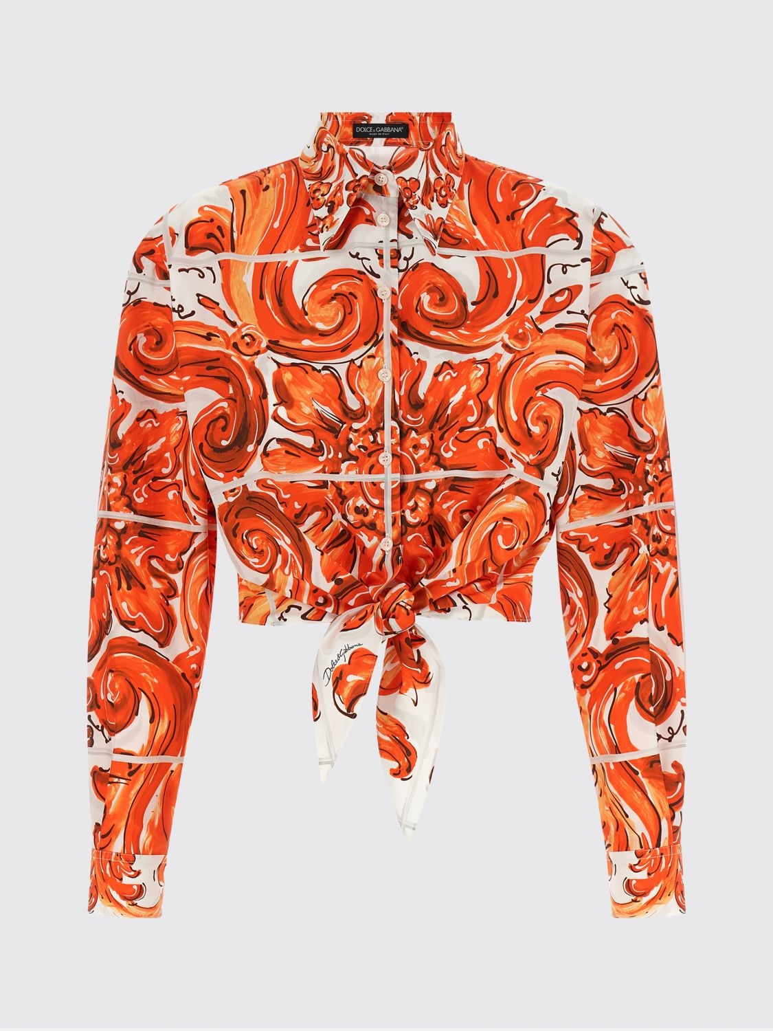 [Dolce & Gabbana] Shirts Long Sleeve FW26 F5S65TGDDRD S9000