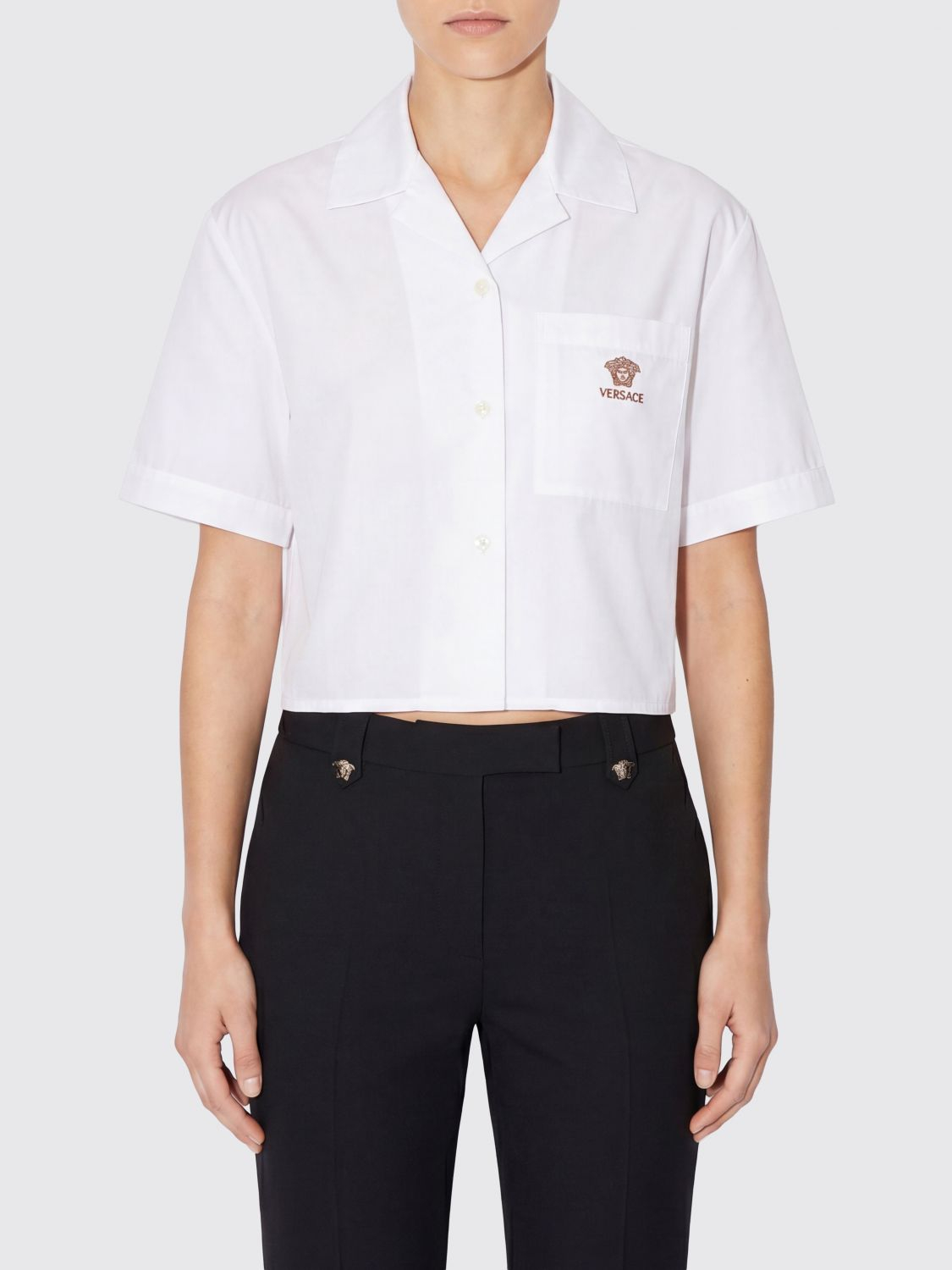 [Versace] Shirts Short Sleeve FW26 10256801A13878 1W000