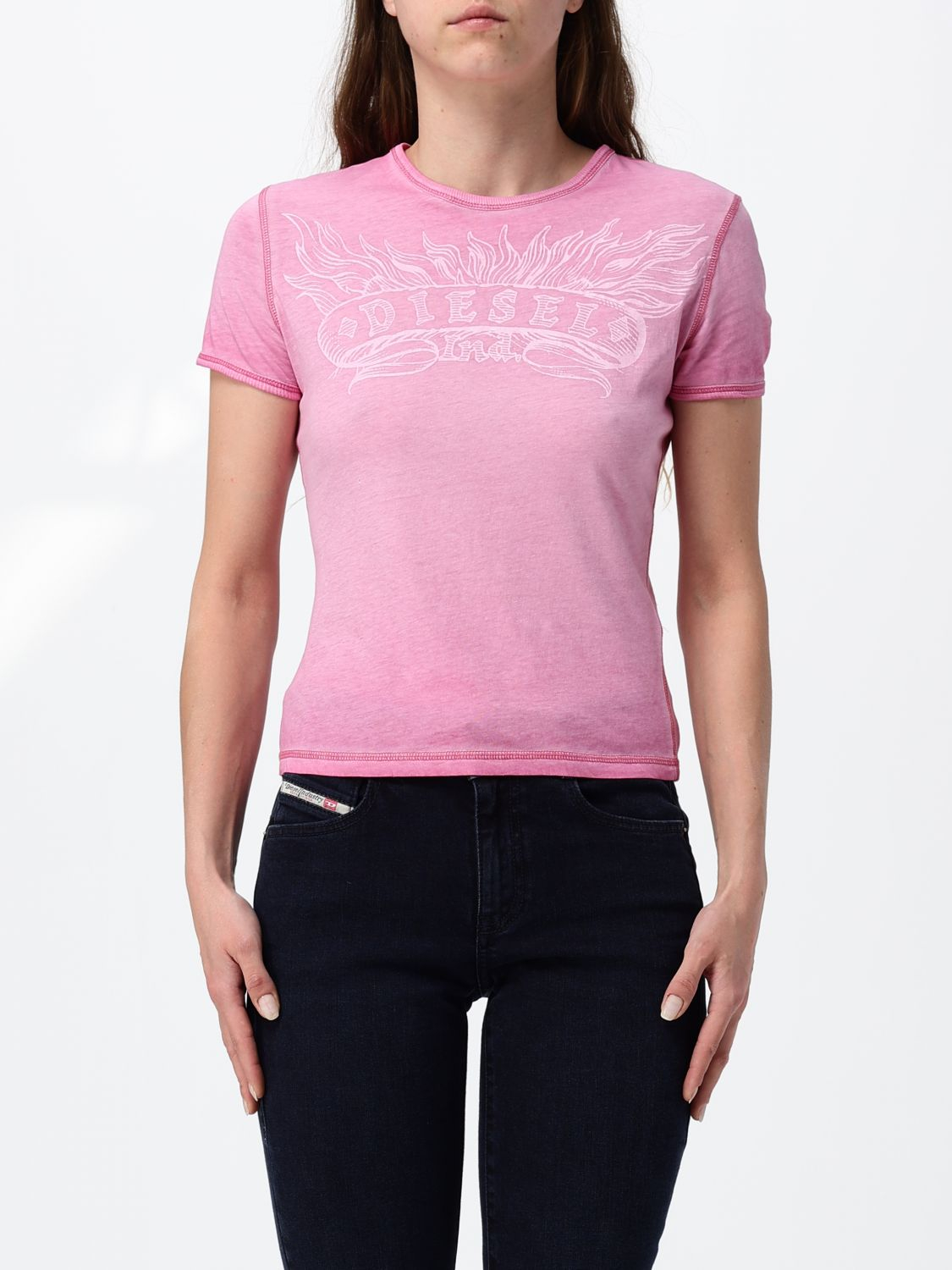 [Diesel] T-shirts Short Sleeve FW26 A232030IFBC 3DV
